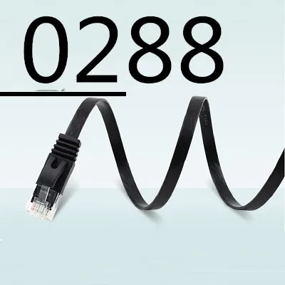 

0288 # XIWANG Hot Sells CAT7 UTP Round Cable Ethernet Cables Network Wire RJ45 Patch Cord Lan Cable Made In China
