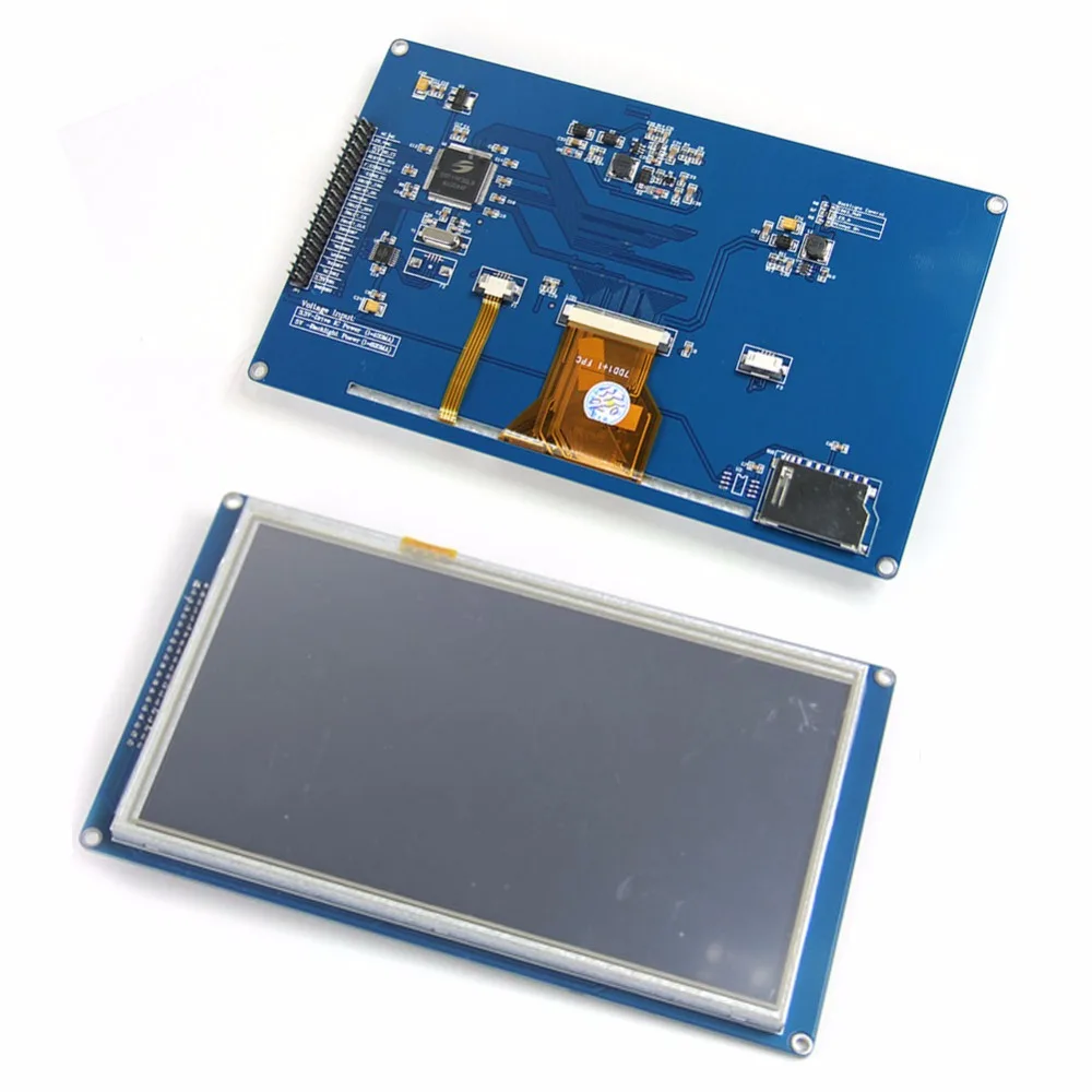 

7" inch TFT LCD module 800x480 SSD1963 w/touchpad PWM, AVR STM32 ARM