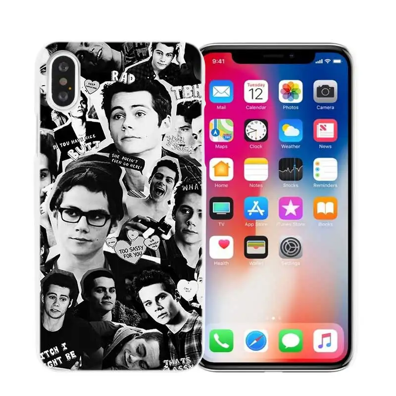 Teen Wolf Dylan Obrien чехол для телефона чехол для iPhone XR XS Max X 6 6S 7 8 Plus 5 5S SE 5C Жесткий PC Пластиковый Чехол бампер сумки - Цвет: 04