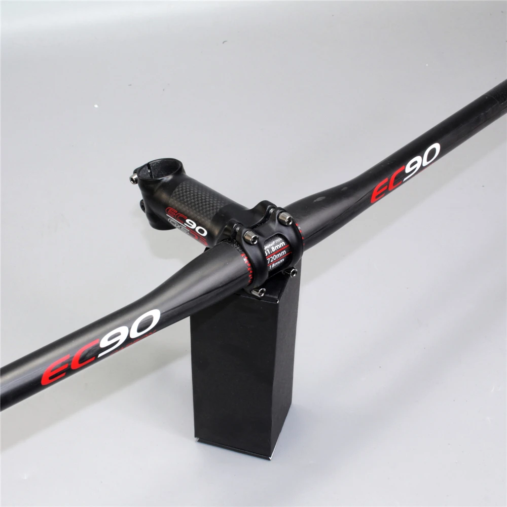 EC90 Full Carbon Mountain Bike Handlebar MTB 31.8mm Carbon Fiber RiserFlat Handle Bars UD Bicycle Handlebars (7)