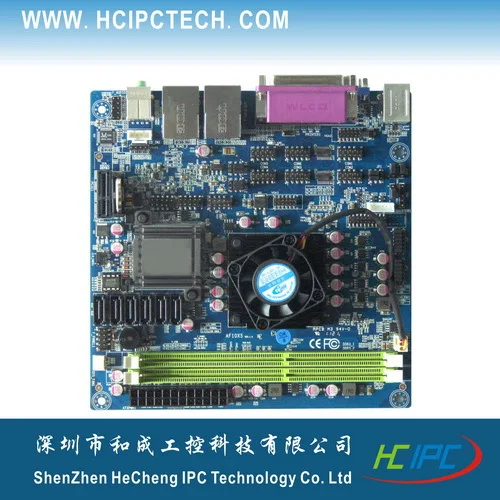 HCIPC M432-2 ITX-HCMF2X62A, T56N Mini ITX материнская плата, 6COM, 6 SATA, GPIO, 1PCIE1X, IR, SPDIF, 2LAN, 2DDR3, VGA+ HDMI+ VGA_H+ LVDS, ATX