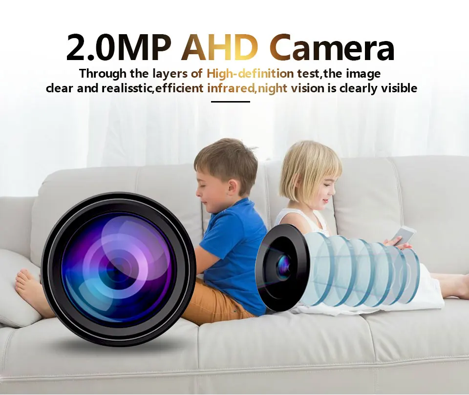 AHD CCTV камера 360 градусов широкоугольный Рыбий глаз панорамная камера AHD инфракрасная камера наблюдения купольная камера безопасности