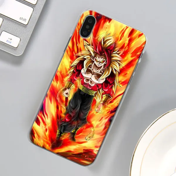 Dragon Ball Saiyan Goku Vegetto Broly чехол для телефона для Apple iPhone X XR 7 8 Plus 6 6s Plus XS MAX 11 Pro Max SE чехол для телефона Coque - Цвет: 02