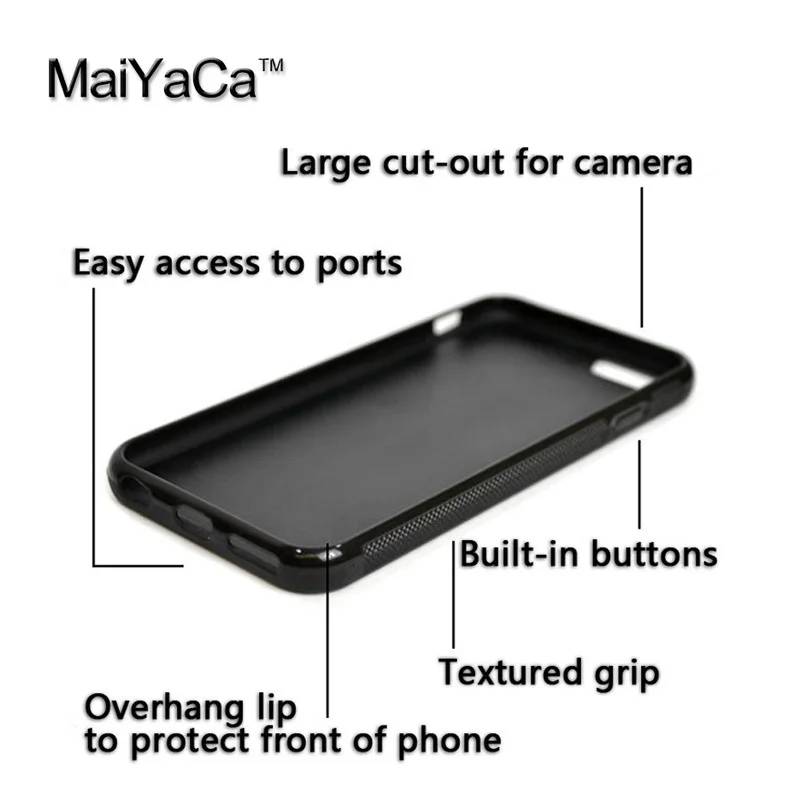 MaiYaCa إبقاء الهدوء والتشغيل الرجبي لينة حقيبة لهاتف أي فون X XR XS ماكس 6 6 S 7 8 زائد 5 5 S SE Fundas غطاء