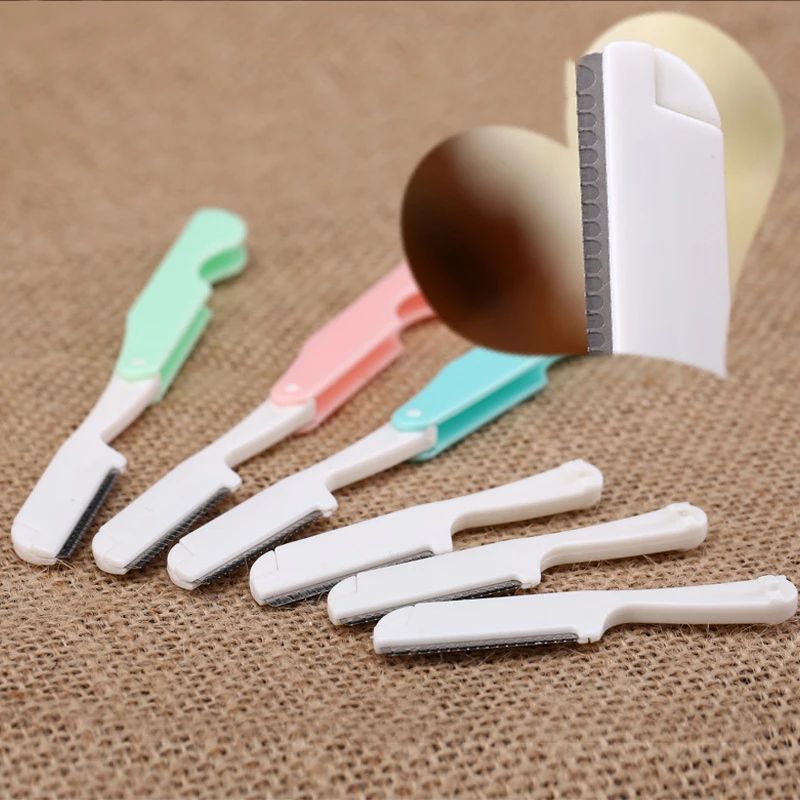 

Shaver Blades with Replaceable Blade Random Color 2019 Hot and New Product Women Facial Face Eyebrow Razor Trimmer