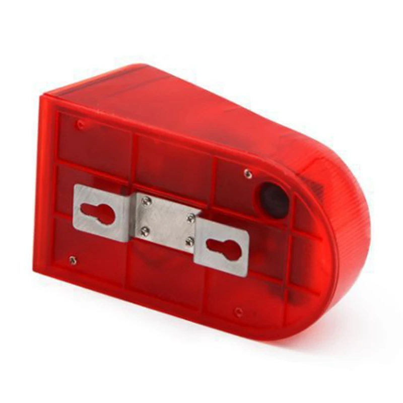 Nueva alarma del Sensor de movimiento infrarrojo Solar con la luz estroboscópica de la sirena 110Db para el sistema de alarma de seguridad del carro del jardín del hogar-