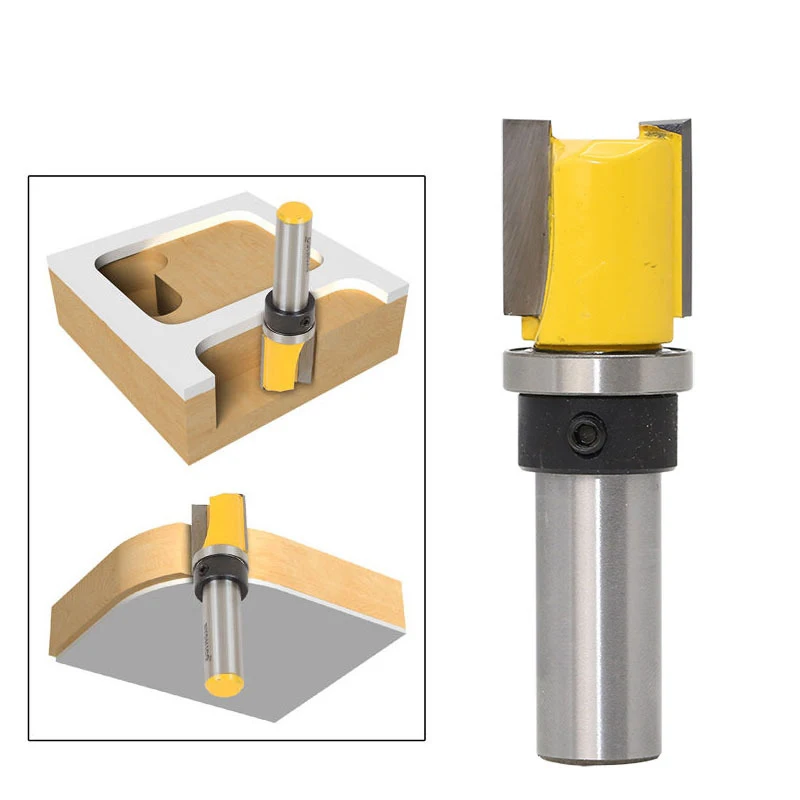 1pc Hinge Mortising Router Bit - 1/2" Shank Woodworking cutter Tenon Cutter for Woodworking Tools