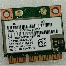 Broadcom BCM943228HMB Беспроводной Wi-Fi N BT Bluetooth 4,0 Половина мини-карта pci-e для hp