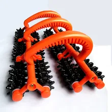 3D антицеллюлитный массажер для шеи, плеч, спины, всего тела, роликовый акупунктурный Массажер для глубоких тканей, самомассажный ролик для похудения