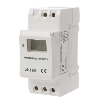 

Electronic Microcomputer Weekly Digital Programmable TIMER Time Switch Control Relay 220 V AC 16A Din Rail Mount Wholesale-M52