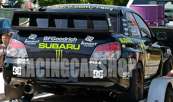 Неокрашенный WRC спойлер Подходит для Subaru Impreza WRX STI 01-07 T020F