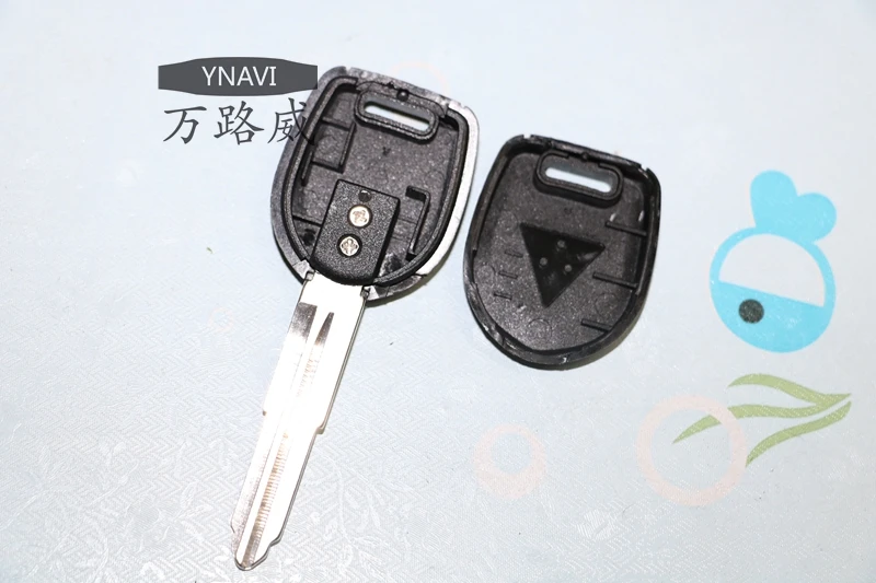 

Car Transponder Key Blank MIT11 Right Key Blade Fob Replacement Key Case Cover For Mitsubishi Colt Lancer Mirage +Free shipping