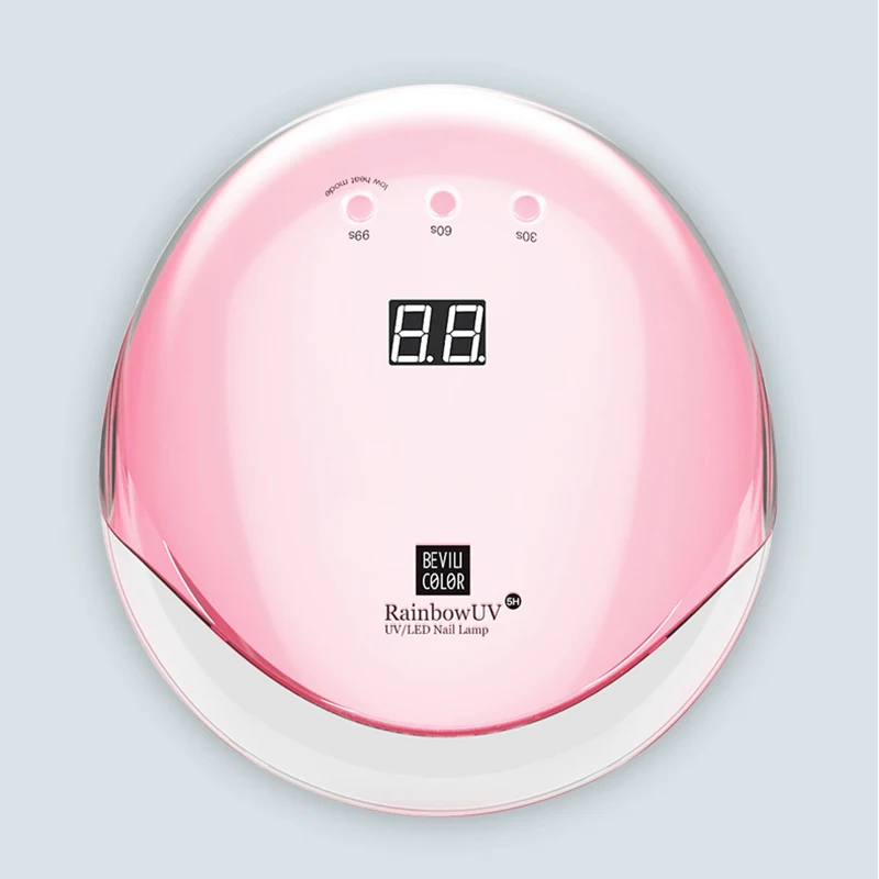 

80W Nail Polish Dryer Curing Lamp Dual Light Source for All Gels Nail Art Tools 669