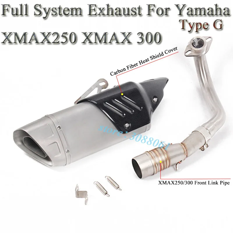 XMAX 300 Akrapovic Muffler-6