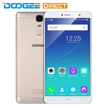 En Stock DOOGEE Y6 Max Android 6.0 6.5 pouce FHD Écran MTK6750 Octa Core 1.5 GHz 3 GB RAM 32 GB ROM 13.0MP Arrière Caméra GPS Accel