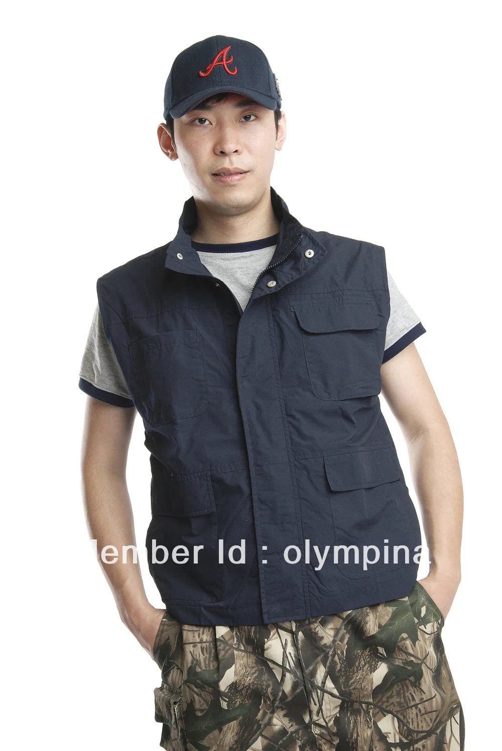 Olympina Mens Outdoor Vest Mens Inner Vest Mens Casual Vestin Vests