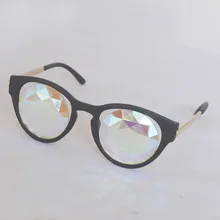 Черная рамка с радуга Prism стекло объектива