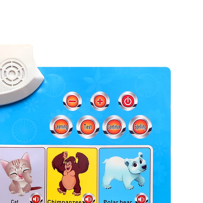 USHARE английские животные настенные диаграммы электронные звуковые настенные диаграммы язык обучения для детей детские развивающие игрушки