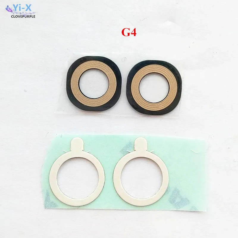 

2PCS Rear Back Camera Glass Lens Cover with Adhesive Sticker for LG G4 Replacement Parts