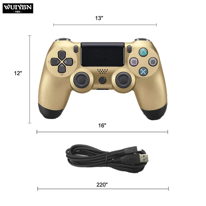 WUIYBN проводной геймпад PS4 контроллер Джойстик для SONY Dualshock playstation 4 игровой автомат консоль ПК паровой