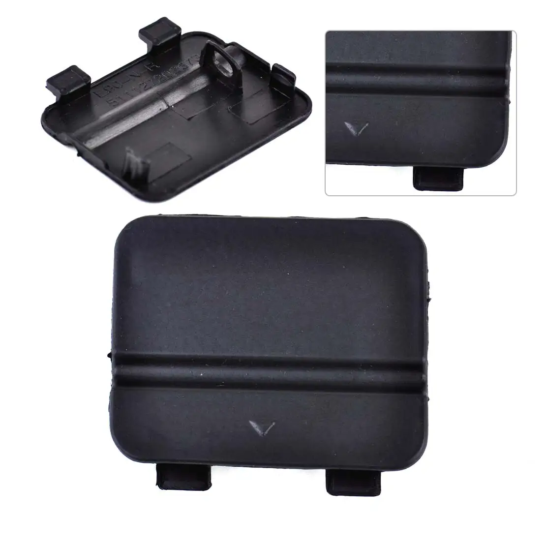 beler Rear Bumper Tow Hook Cover Cap for BMW 3 Series E90 328i 328i