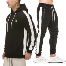 Новая мода Для мужчин комплект с длинным рукавом камуфляж толстовки комплект мужской костюм на открытом воздухе спортивный костюм Для Мужчин's тренажерные залы комплект Повседневный спортивный костюм