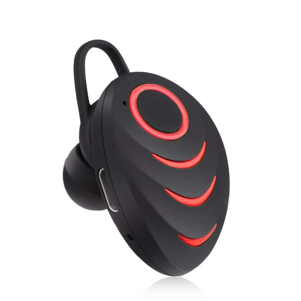 red earphone