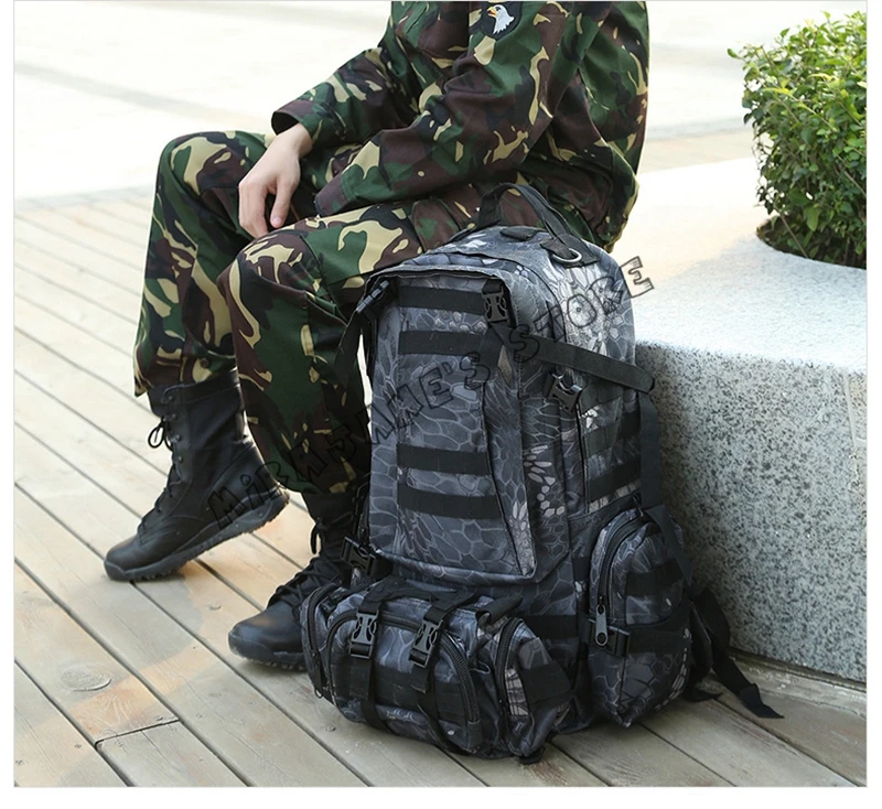 

2017 New Hot Sale Men Women Military Backpack High Quality Kryptek Camouflage Backpack