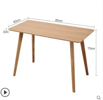 Луи Мода компьютерные столы из твердой древесины простой настольный стол