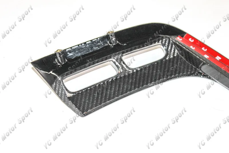 2015-2018 Bentley Bentayga Mulliner Carbon Package Style Front Bumper Air Duct Intake Addon Cover Canards CF (28)