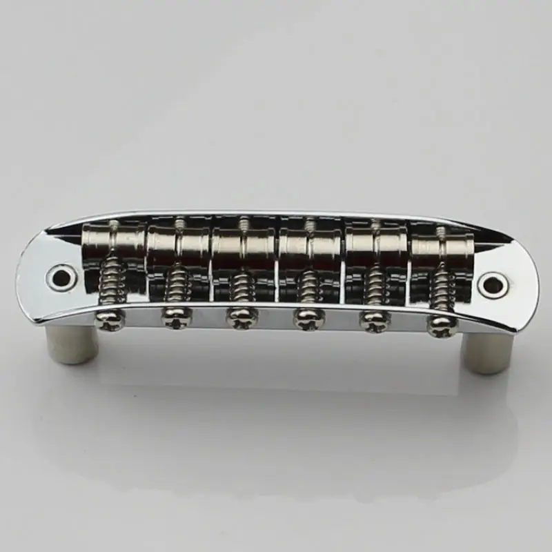 

NEW CHROME SOLID SADDLE GUITAR BRIDGE FOR FD MUSTANG JAZZMASTER JAGUAR