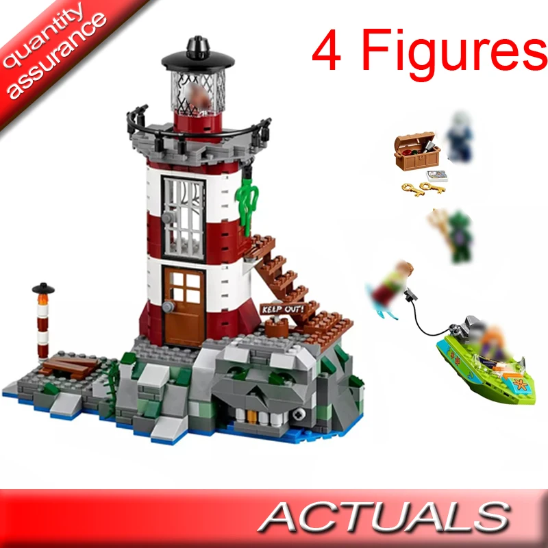 Scooby Doo Haunted Lighthouse Building Toys Blocks new 10431