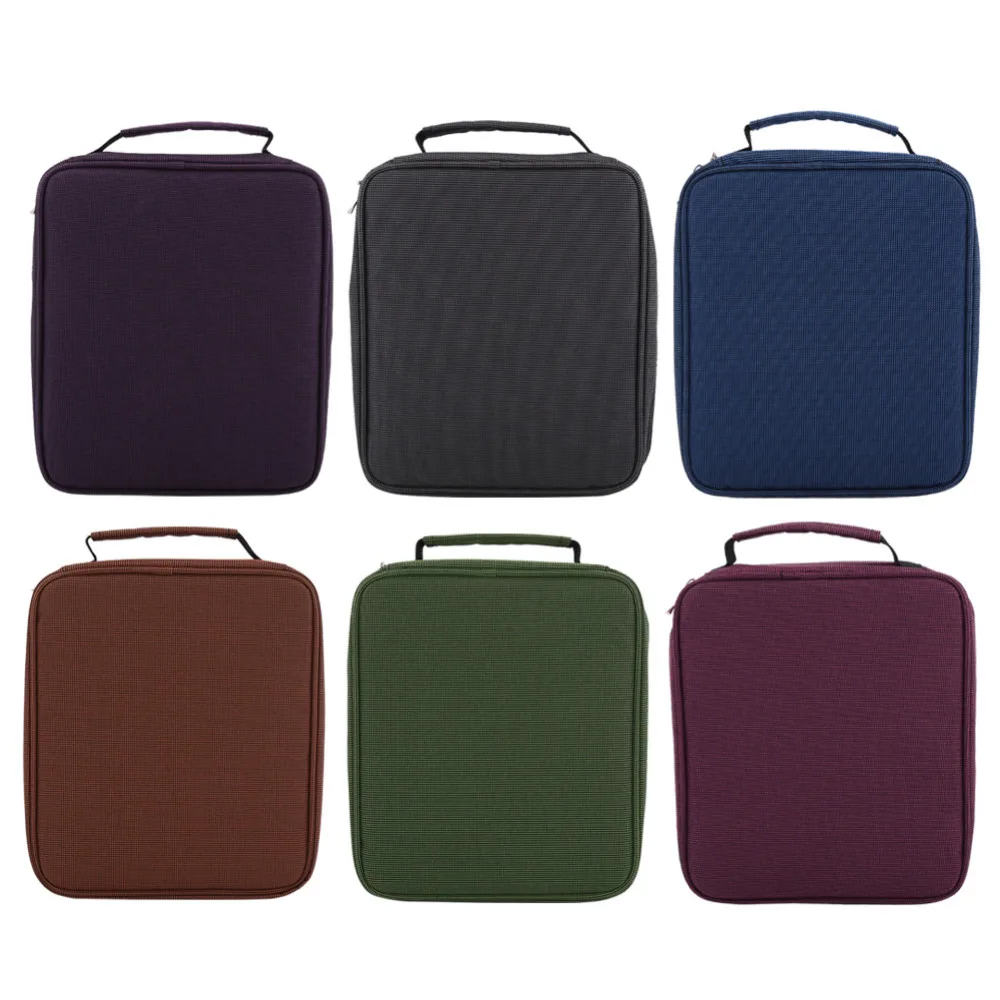 

Large Capacity 160 Slots Oxford Fabric Foldable Pencil Case Organizer Art Marker Pen Holder Coloring Pencils Organizer