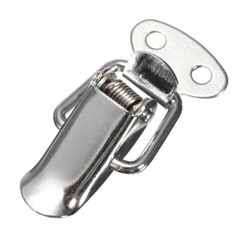 

Stainless Steel Hardware Cabinet Box Case Spring Loaded Latch Catch Toggle Hasp For Home Office Shop's Window Desk