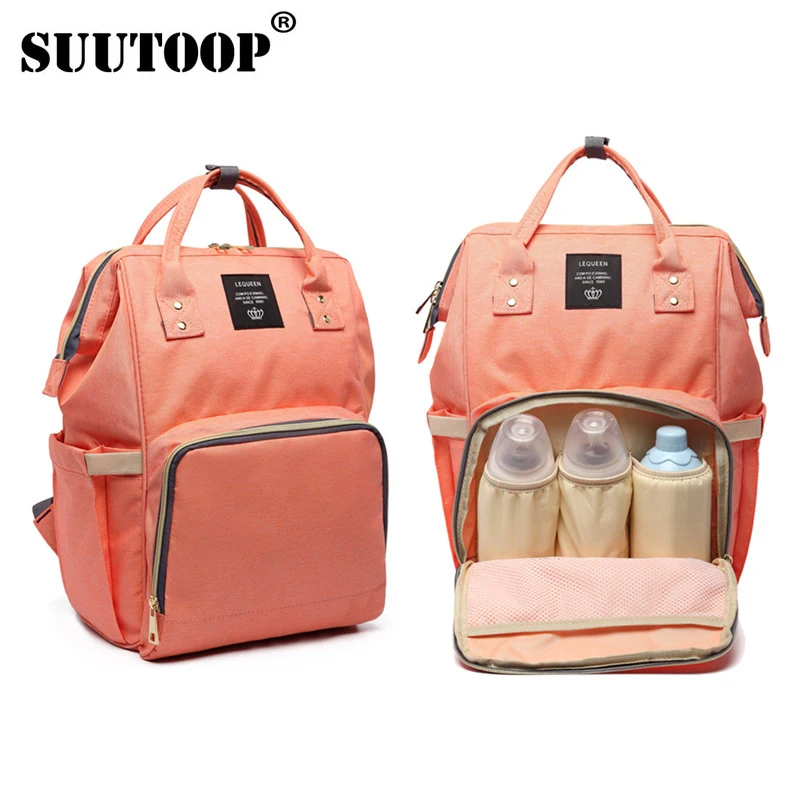 

Fashion Mummy Maternity Nappy Bag Brand Large Capacity Baby Bag Travel Backpack Designer Nursing Bag for Kids Care for mom baby
