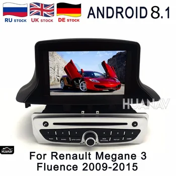 

Car DVD player GPS navigation for Renault Megane 3 Fluence 2009-2015 multimedia unit Android 8.1 Car GPS Satnav Car stereo unit