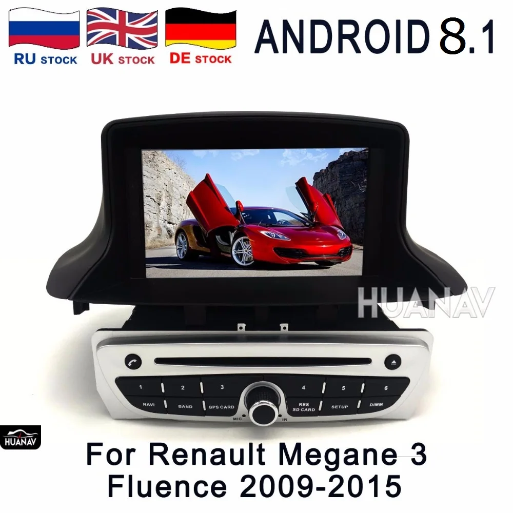 Автомобильный DVD плеер с GPS навигацией для Renault Megane 3 Fluence 2009 2015 мультимедийный блок