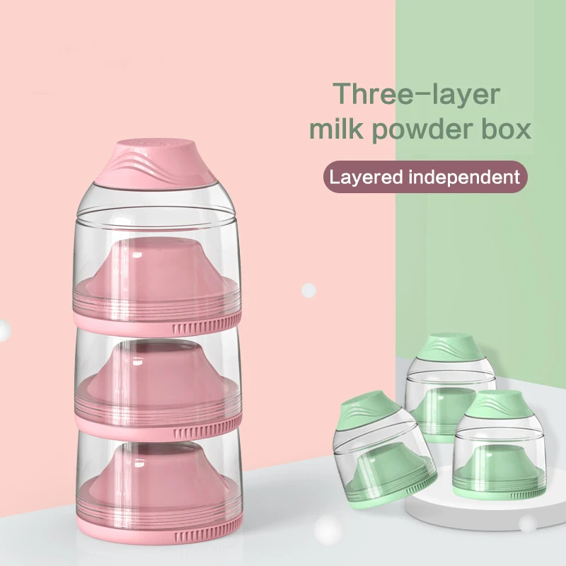 

Formula Milk Storage Boxs Portable Milk Powder Storage Box Baby Infant Food Storage Container Toddler Milk Powder Dispenser 20