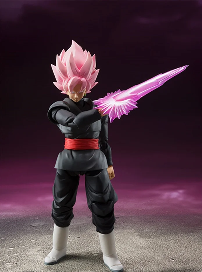 

Anime Dragon Ball Z Super Saiyan Gokou Black Joint Movable PVC Action Figure Collection Model Kids Toy Doll 15cm