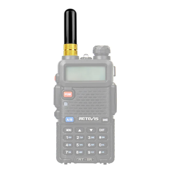 antena de antena curta acessórios de antena uhf vhf para baofeng