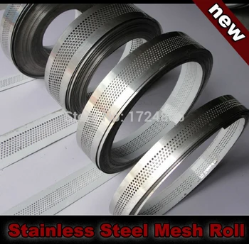 

70mm-Width Stainless Steel Mesh Roll/ Stainless Channel Letter Coil/ LED Channel letter Making Material 100ms/roll
