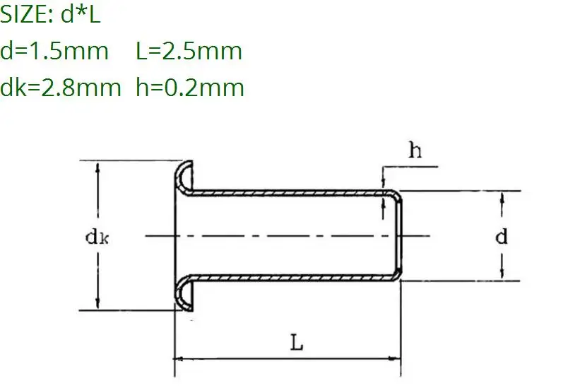 500 шт. металлические люверсы для скрапбукинга 1 5 мм х 2 мм|metal eyelets|metal eyelets for