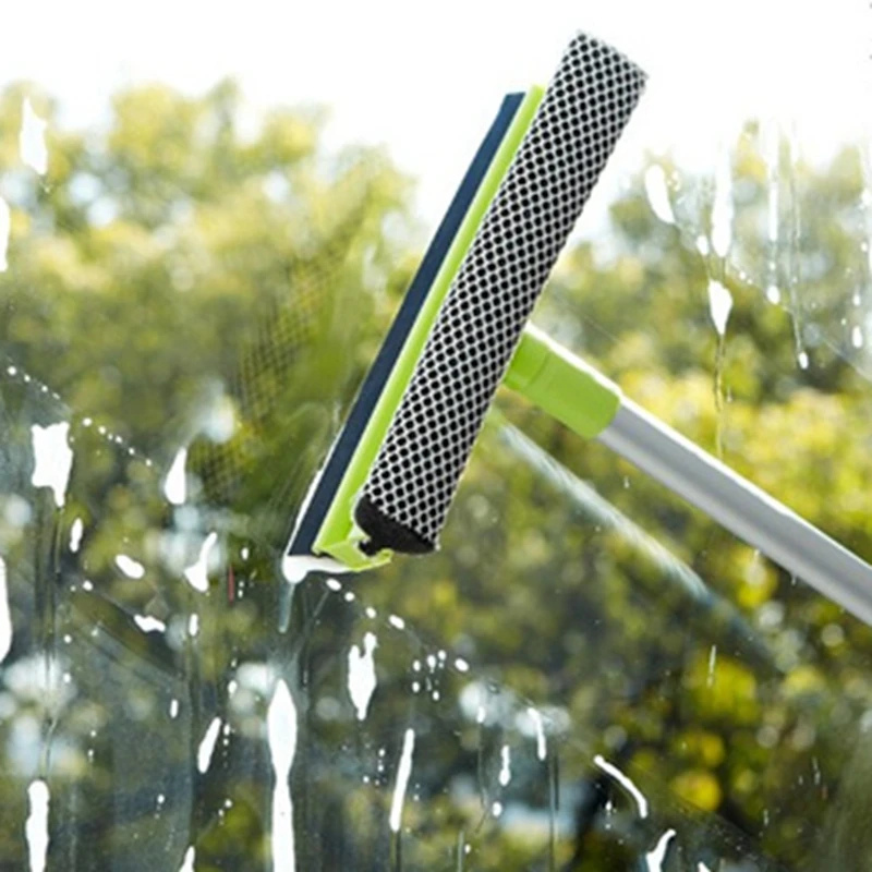 Anti slip long handle take down glass sponge window cleaner brush