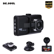 PARASOLANT recorder Car Full HD 1080 p Dash Cam Visione Notturna Libera Videocamera per auto Loop Recorder Inglese/Russo Menual 120 wide-angle