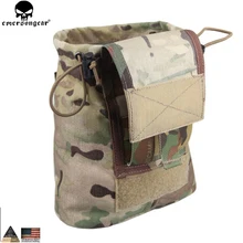 EMERSONGEAR Drop Pouch Dump Pouch тактический Molle подсумок страйкбол Пейнтбол охотничий инструмент Mag Pouch EM9041