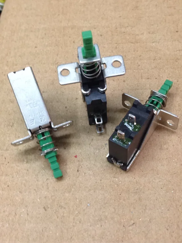 Korea External Spring Power Switch 2 Pin 5A 250V Push Switch Switch ...