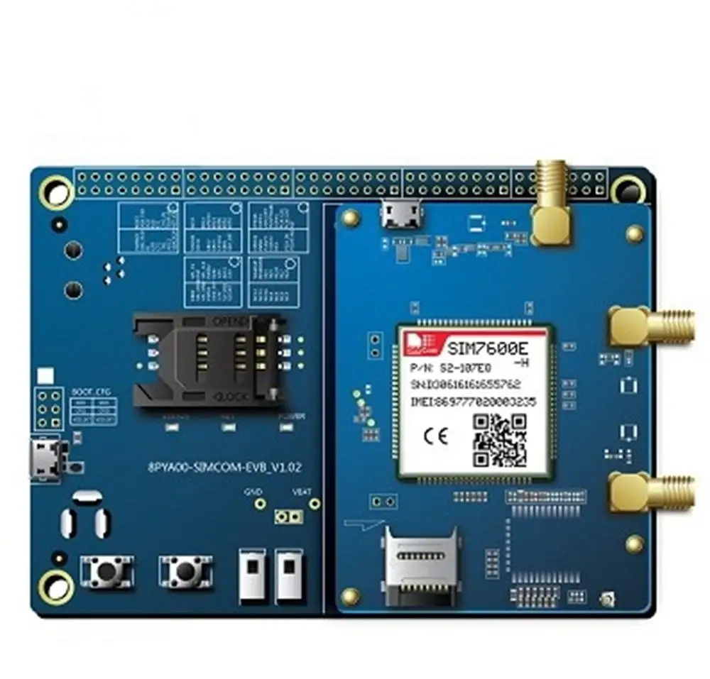 

SIMCOM Original SIM7600E-H/SIM7600A-H/SIM7600SA-H набор EVB, разборная плата/макетная плата/тестовая плата