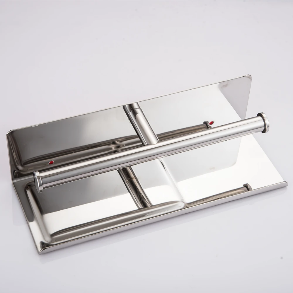 02Stainless Steel Bathroom Shelf Luxury Cosmetic Storage Bathroom Shelf Holder Bathroom Accessories Best Price Mci5
