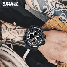 SMAEL Brand Digital Sport Watches Man Chronograph Wristwatches Mens Military 50M Waterproof Relogios Masculino Dropshipping 1708