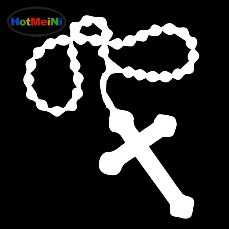 HotMeiNi автомобильный стиль Devout Faith Pearl ожерелье четки святой Бог Иисус